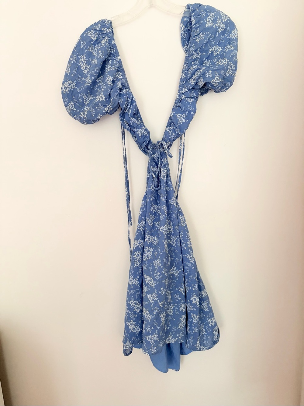 Sabo Eilish Floral Open Back mini dress